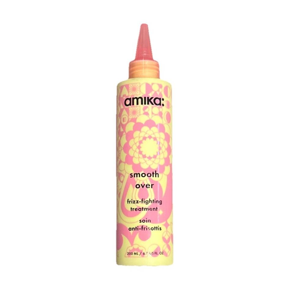 *NEW* Amika Smooth Over Frizz-Fighting Hair Treatment 6.7oz/200ml Full Size